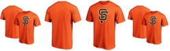 Fanatics Men's Orange San Francisco Giants Official Logo T-shirt